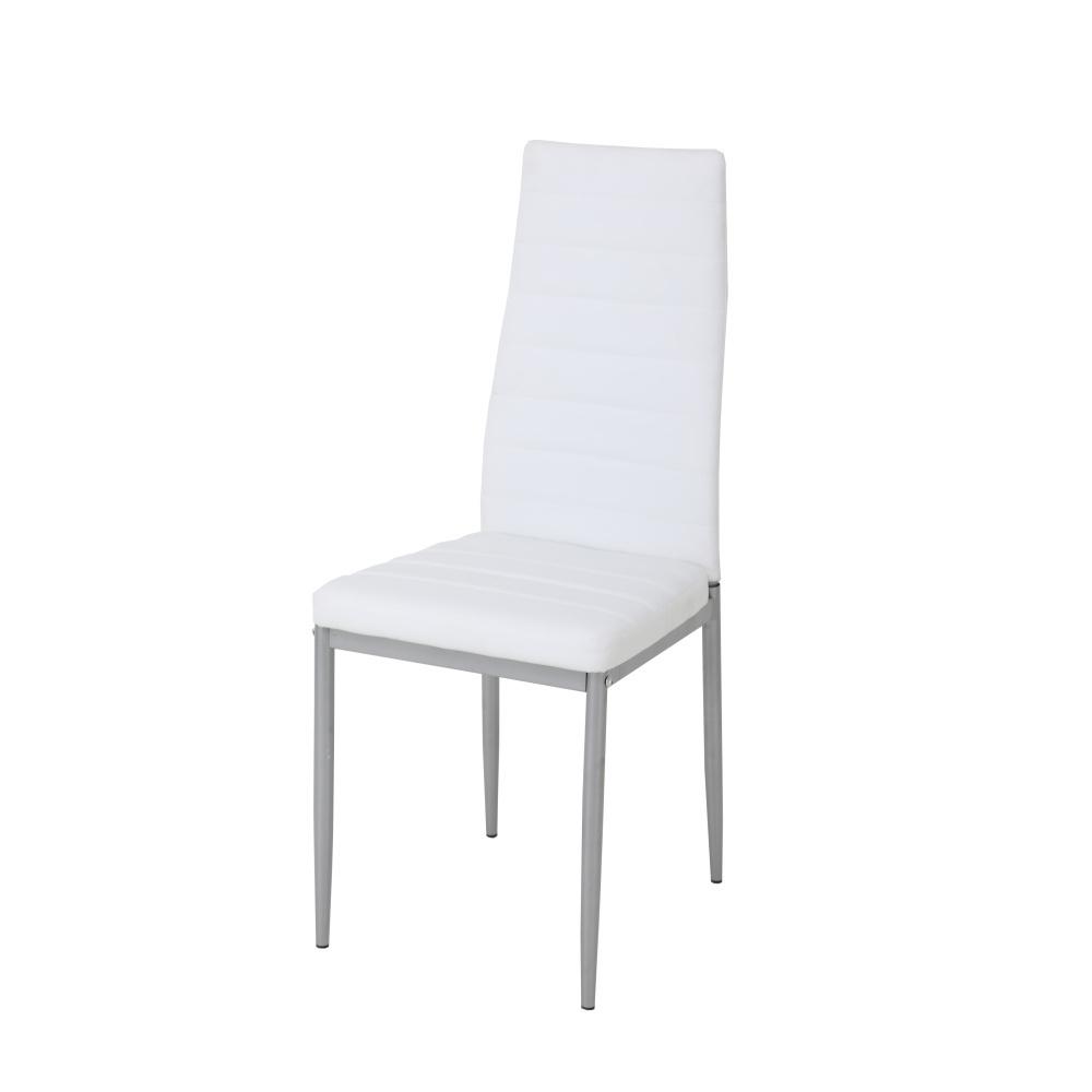 Jedálenská stolička VALERIA biela - 4ks