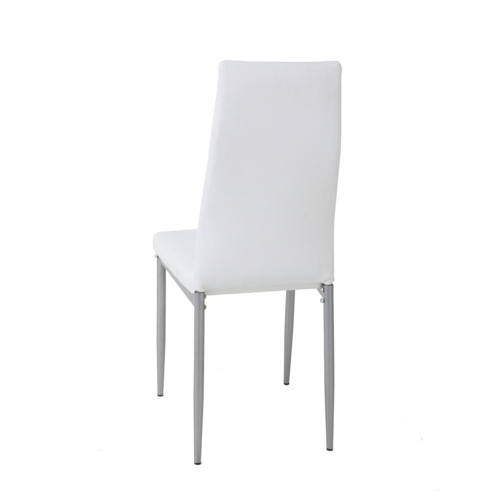 Jedálenská stolička VALERIA biela - 4ks
