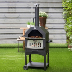 Multifunkční zahradní gril, udírna, pizza pec ITALIA