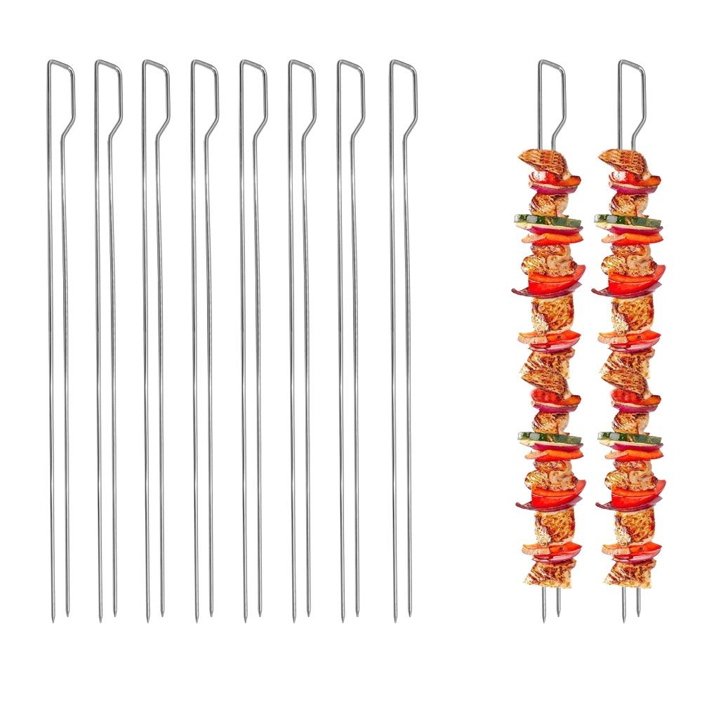 BBQ XL Grilovacie ihly-špízy DELANO, dĺžka 30 cm SET 8ks