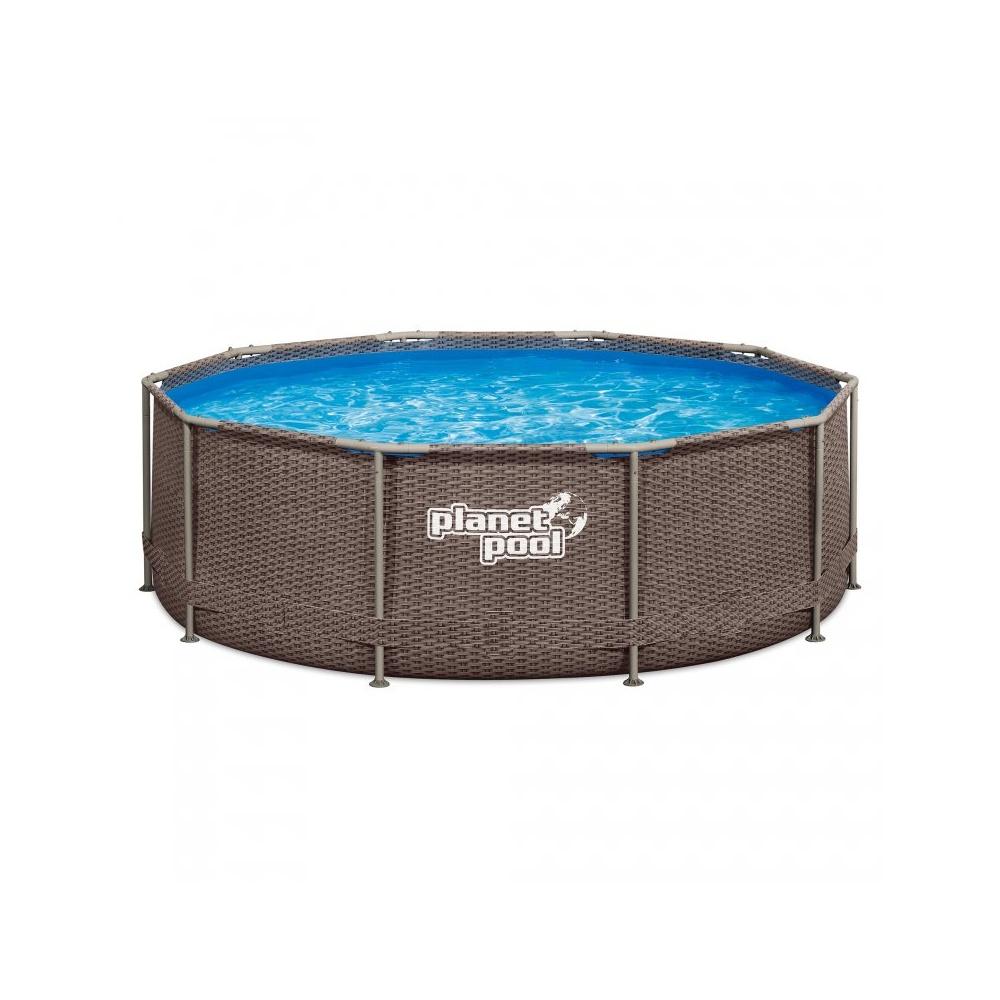 Bazén Planet Pool Frame 3,66 x 0,99 m Ratan