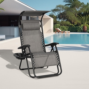 Relaxační křeslo Avenberg PALMAS - šedá