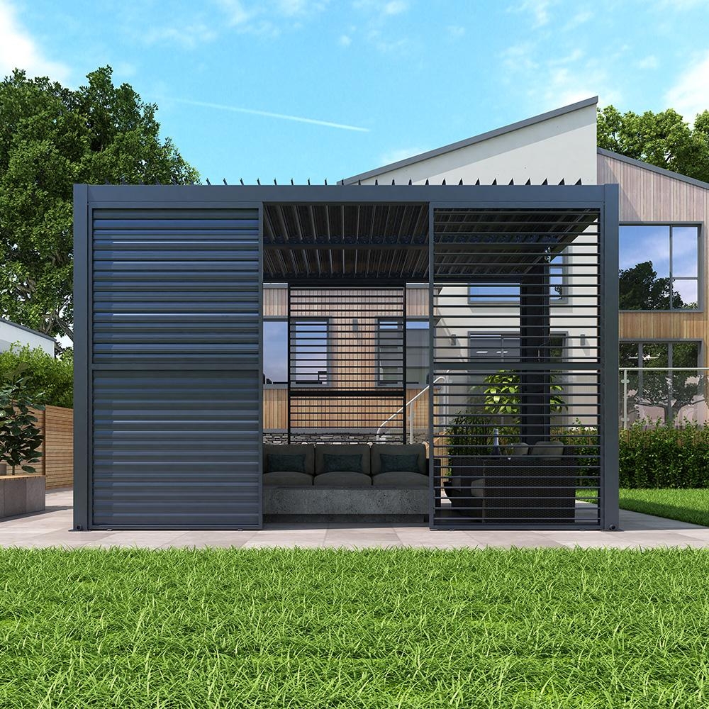 Pohyblivá žalúzia pre bioklimatickú pergolu 4 M