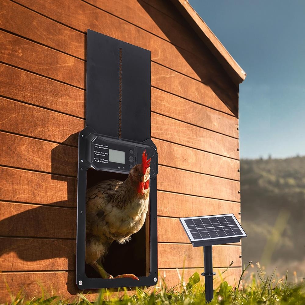 Automatické dvierka pre kurníky Avenberg SELMA solar