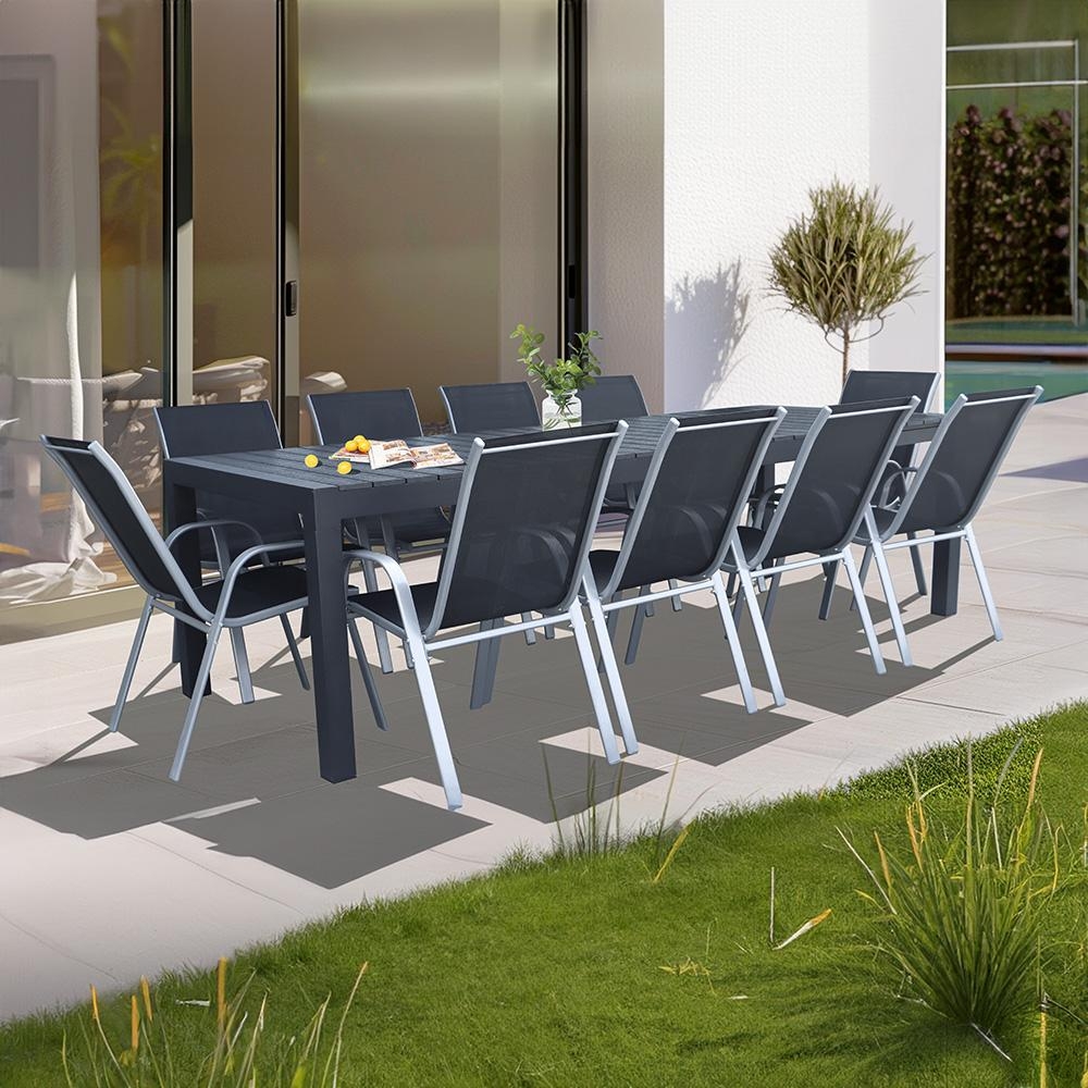 Set záhradného nábytku VIKING XXL +10x ALINA