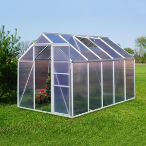 Zahradní polykarbonátový skleník CRAFTFIELD 3.10 m + otevírač okna ZDARMA