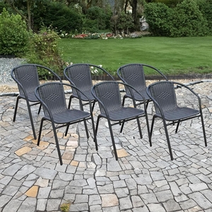 Zahradní židle Avenberg STRAUS set 6 ks