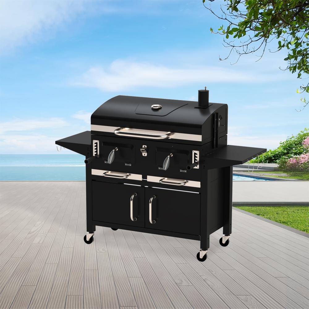 Záhradný gril s udiarňou Avenberg FENIX