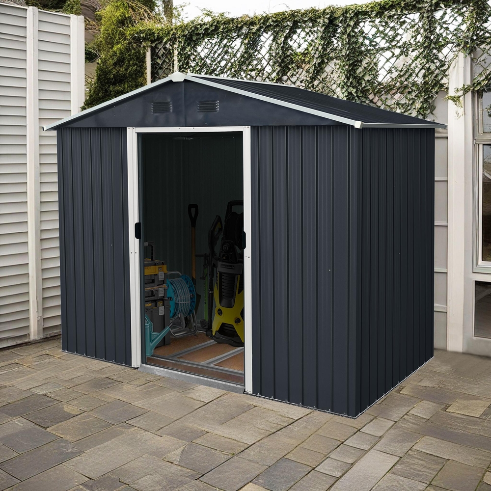 Záhradný domček na náradie Avenberg 2,36 x 1,31 m ANTRACIT SD-YX48-H154C