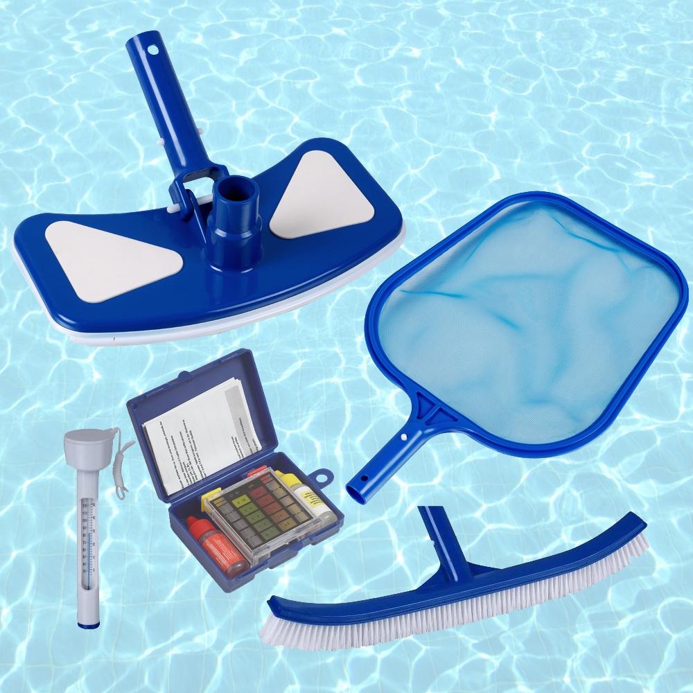 Veľká bazénová čistiaca súprava Avenberg Clever 5v1 - Professional