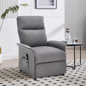 Relaxační elektricky polohovatelné křeslo Catini ELYSIO sv. šedá