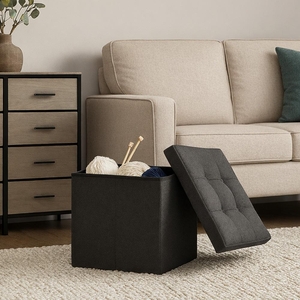 Taburet AVENBERG CUBE šedá