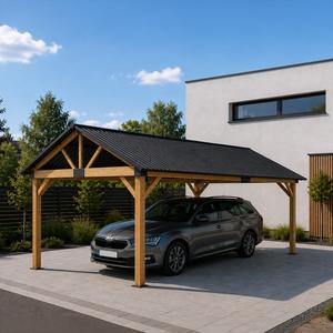 Přístřešek na automobil Avenberg PAVILON 5x3m natur